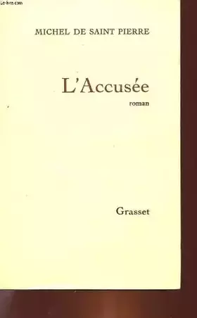 Couverture du produit · L'ACCUSEE