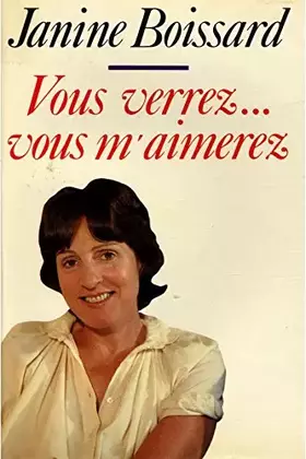 Couverture du produit · Vous verrez... vous m'aimerez