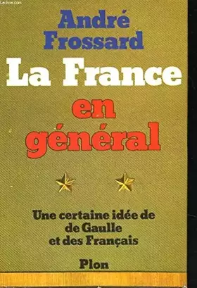 Couverture du produit · LA FRANCE EN GENERAL