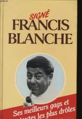 Couverture du produit · Signe francis blanche