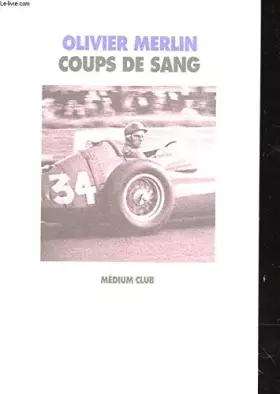 Couverture du produit · COUPS DE SANG