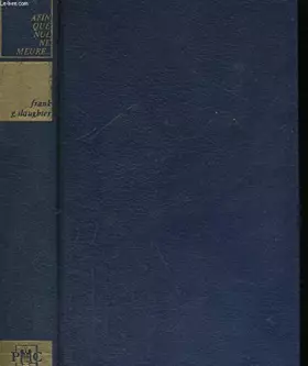 Couverture du produit · Afin que nul ne meure