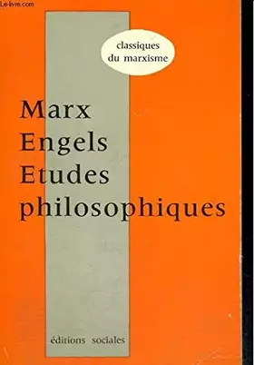 Couverture du produit · Etudes philosophiques