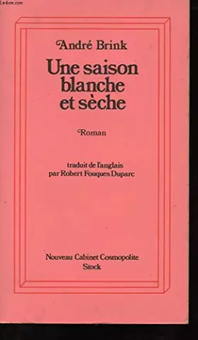 Couverture du produit · Une saison blanche et seche