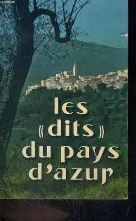 Couverture du produit · Les "dits" du pays d'Azur