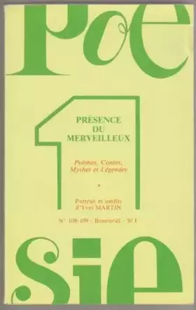 Couverture du produit · Poésie 1 : Présence du merveilleux