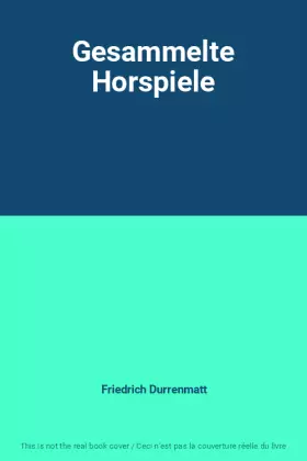Couverture du produit · Gesammelte Horspiele