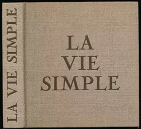 Couverture du produit · La vie simple
