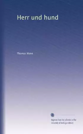 Couverture du produit · Herr Und Hund