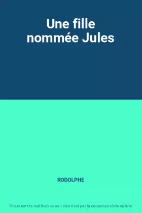 Couverture du produit · Une fille nommée Jules