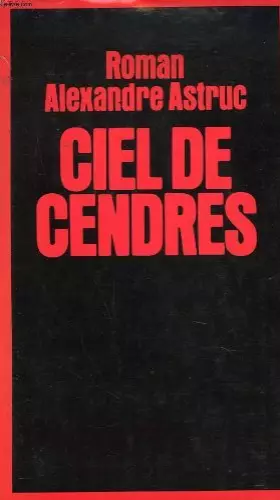 Couverture du produit · Ciel de cendres