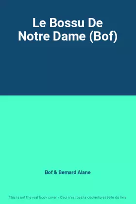 Couverture du produit · Le Bossu De Notre Dame (Bof)