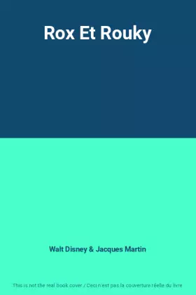 Couverture du produit · Rox Et Rouky