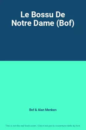 Couverture du produit · Le Bossu De Notre Dame (Bof)