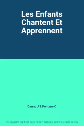 Couverture du produit · Les Enfants Chantent Et Apprennent
