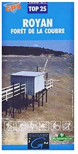 Couverture du produit · Carte de randonnée : Royan - Fôret de la Courbe