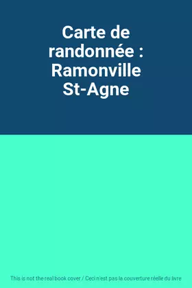 Couverture du produit · Carte de randonnée : Ramonville St-Agne
