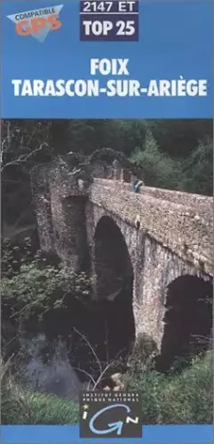 Couverture du produit · Carte de randonnée : Foix - Tarascon Sur Ariège