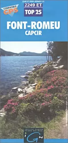 Couverture du produit · Carte de randonnée : Font Romeu - Capcir