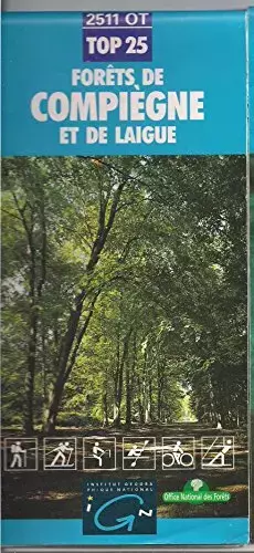 Couverture du produit · Carte de randonnée : Forêts de Compiègne et de Laigue