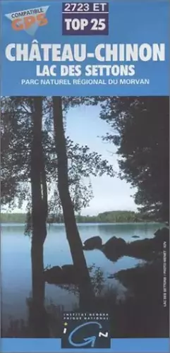 Couverture du produit · Carte de randonnée : Château-Chinon