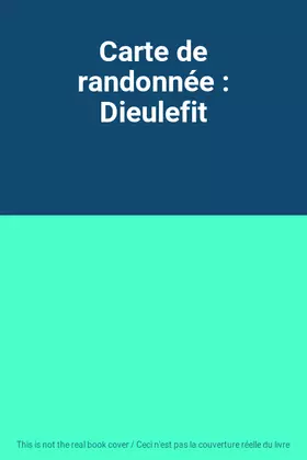 Couverture du produit · Carte de randonnée : Dieulefit