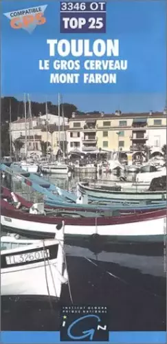 Couverture du produit · Carte de randonnée : Toulon