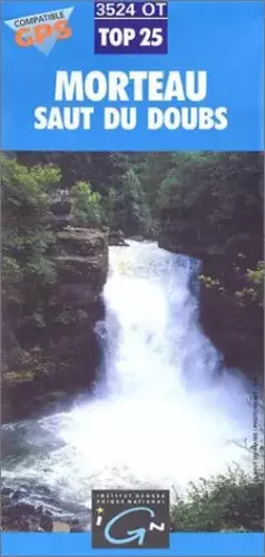 Couverture du produit · Carte de randonnée : Morteau - Gorges du Doubs