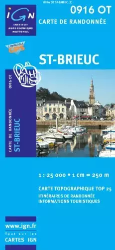Couverture du produit · Carte de randonnée : St-Brieuc