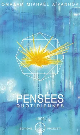 Couverture du produit · Pensees quotidiennes 1992