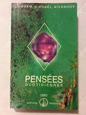 Couverture du produit · Pensees quotidiennes 1992