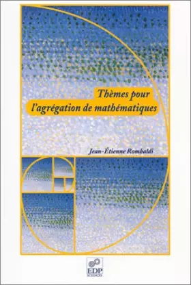 Couverture du produit · Thèmes pour l'agrégation de mathématiques