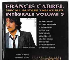 Couverture du produit · Cabrel francis - intergale 3 tab