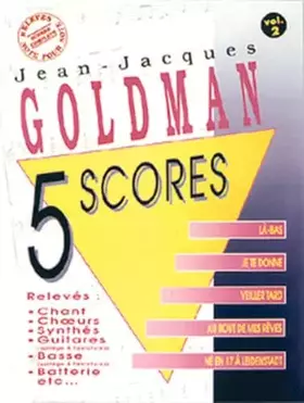 Couverture du produit · JEAN-JACQUES GOLDMAN: 5 SCORES - VOLUME 2