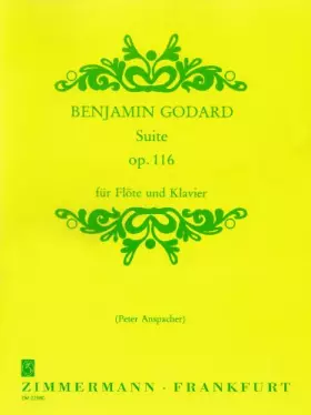 Couverture du produit · Suite: op. 116. flute and piano.