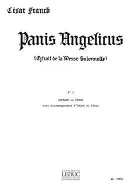 Couverture du produit · Panis Angelicus 2 (messe Solennelle)