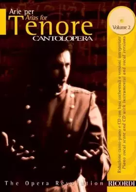 Couverture du produit · Cantolopera Volume 2 (Arie) +CD - Ten/Po