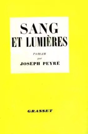 Couverture du produit · Sang et lumieres
