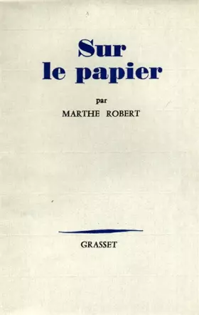 Couverture du produit · Sur le papier