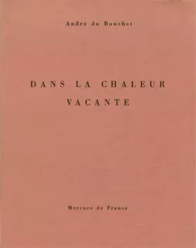Couverture du produit · Dans la chaleur vacante