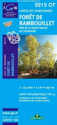 Couverture du produit · Carte de randonnée : Forêt de Rambouillet
