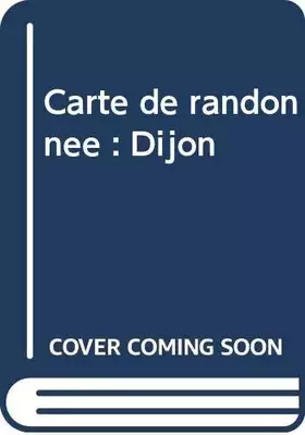 Couverture du produit · Carte de randonnée : Dijon