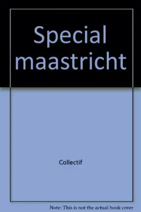 Couverture du produit · Special maastricht