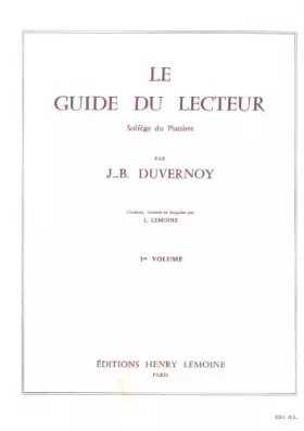 Couverture du produit · Le guide du lecteur - le solfege du pianiste