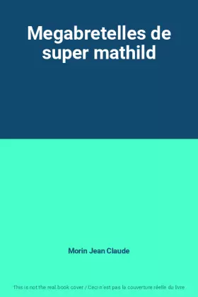 Couverture du produit · Megabretelles de super mathild