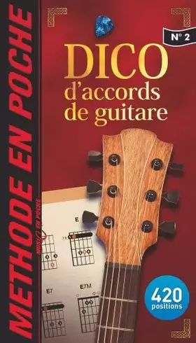 Couverture du produit · Dictionnaire d'Accords de Guitare : 252 positions