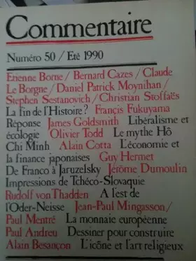 Couverture du produit · Revue commentaire n 50