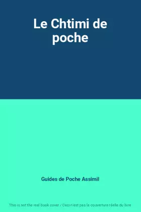Couverture du produit · Le Chtimi de poche