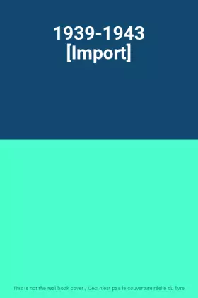 Couverture du produit · 1939-1943 [Import]