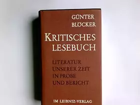 Couverture du produit · Kritisches Lesebuch
